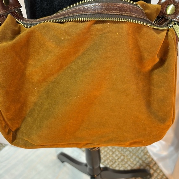 Vintage Patricia Nash Camila Distressed Leather Hobo Bag Vintage - Picture 11 of 15